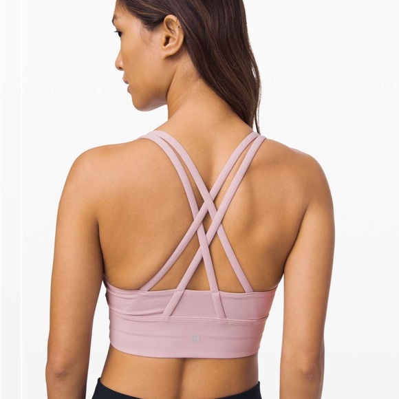 lululemon athletica Other - Lululemon Energy Bra *Long Line Smoky Blush